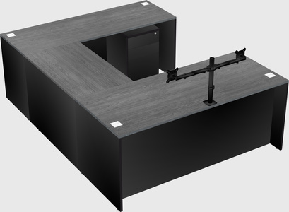 Bureau en u