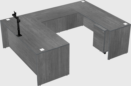 Bureau en u