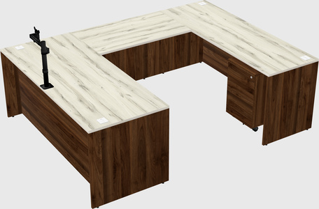 Bureau en u