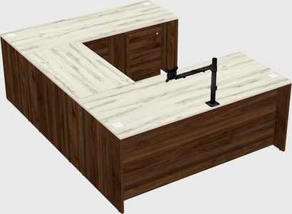 Bureau en u