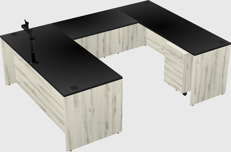 Bureau en u