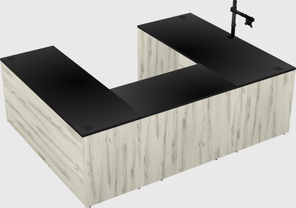 Bureau en u