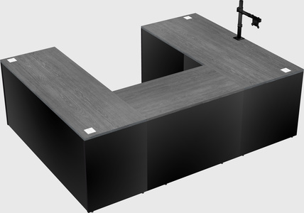 Bureau en u