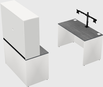 Parallel desk