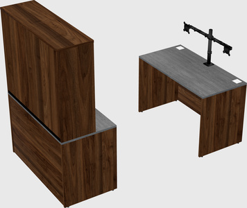 Parallel desk