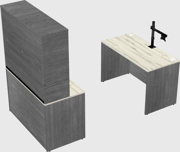 Parallel desk