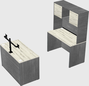 Parallel desk