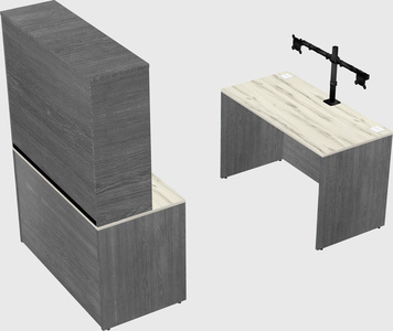 Parallel desk