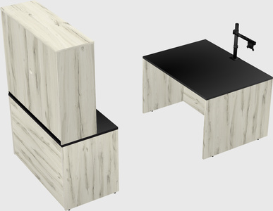 Parallel desk