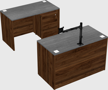 Parallel desk
