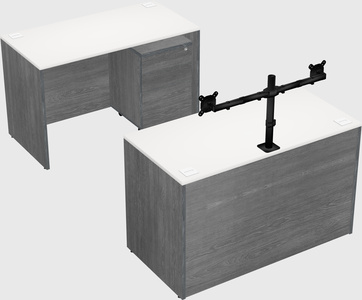Parallel desk