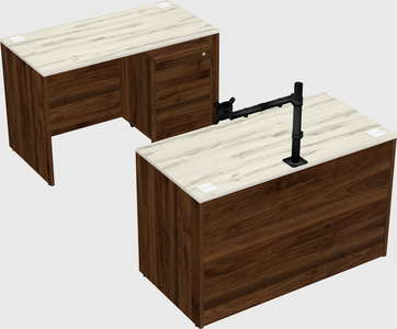 Parallel desk