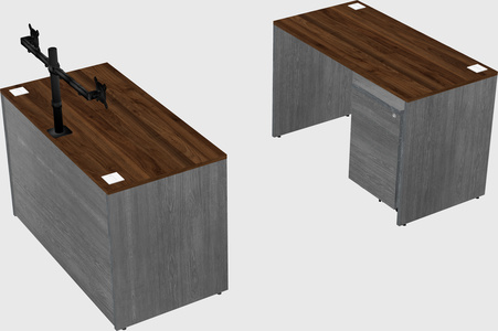 Parallel desk
