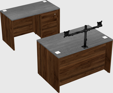 Parallel desk