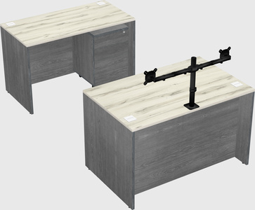 Parallel desk
