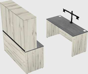 Parallel desk