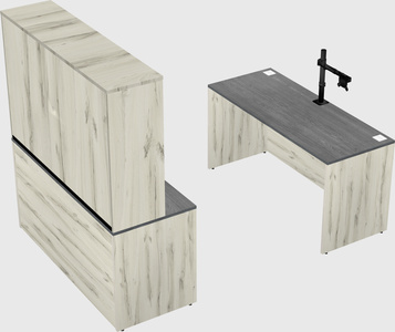 Parallel desk