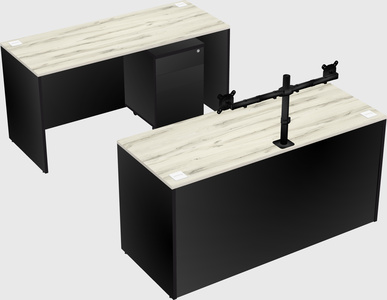 Parallel desk