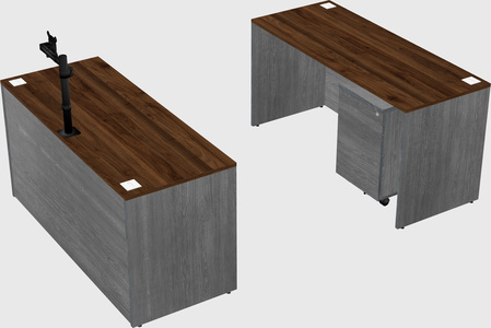 Parallel desk