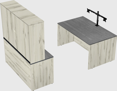 Parallel desk