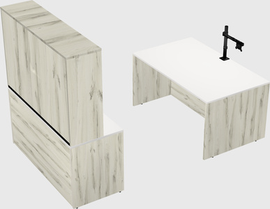 Parallel desk
