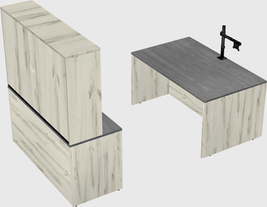 Parallel desk