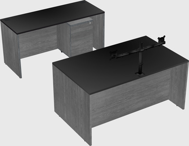Parallel desk