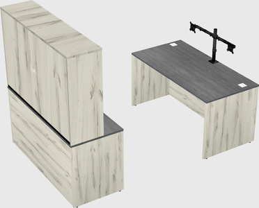 Parallel desk