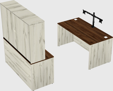 Parallel desk