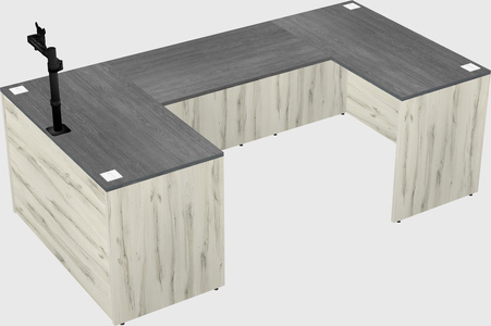 Bureau en u