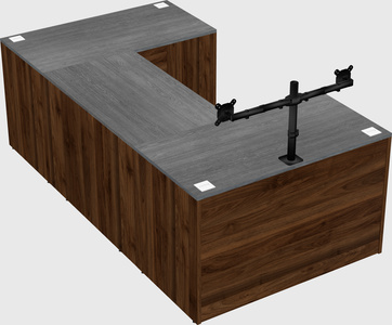 Bureau en u