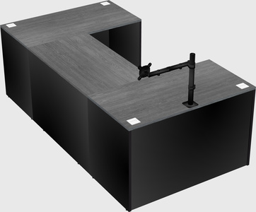 Bureau en u