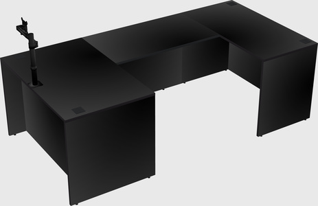 Bureau en u