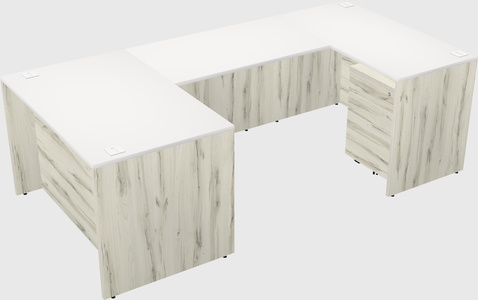 Bureau en u