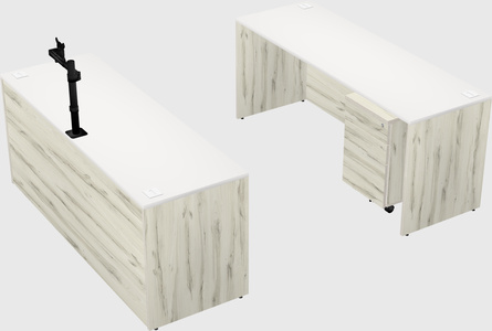 Parallel desk