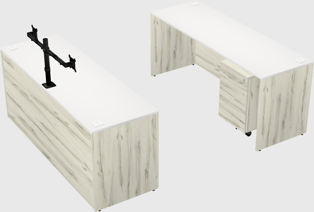 Parallel desk