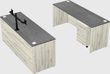 Parallel desk