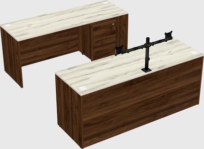 Parallel desk