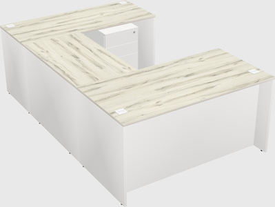 Bureau en u