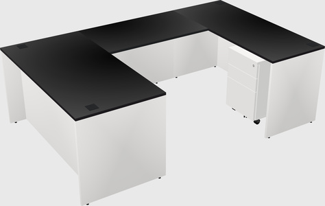 Bureau en u
