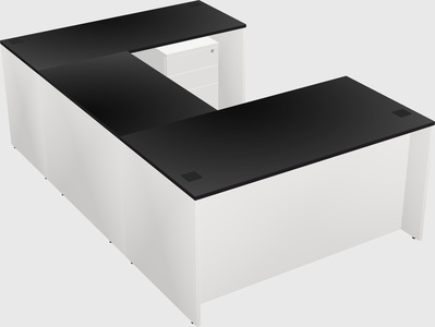 Bureau en u