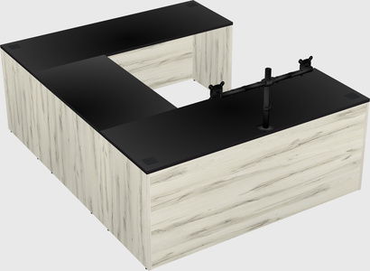 Bureau en u