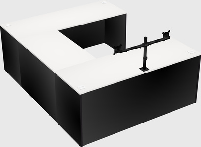 Bureau en u