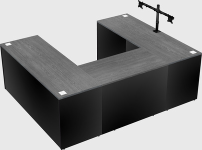 Bureau en u