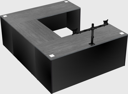 Bureau en u