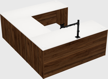 Bureau en u