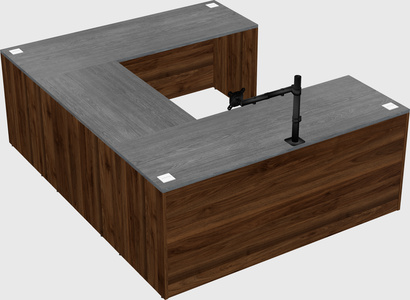 Bureau en u