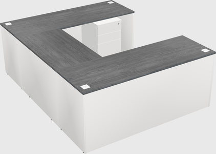 Bureau en u