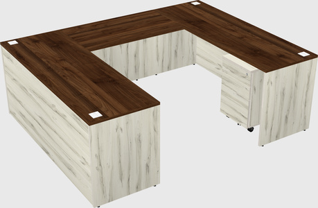 Bureau en u