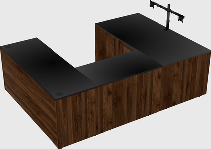 Bureau en u